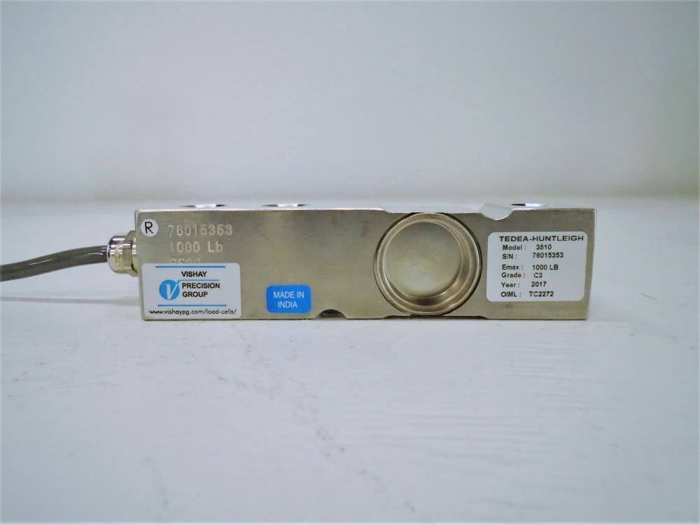 Tedea-Huntleigh 1000 Lb. Load Cell, Model# 3510